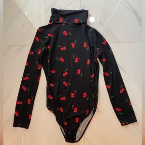 Turtleneck bodysuit
